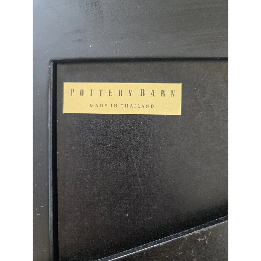 Pottery Barn Weathered Wood Frame 4x6 ×3 Photo Slots Rustic Farmhouse New No Box